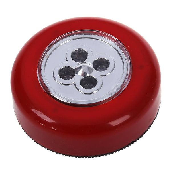 

bulbs 4 leds lamps touch adhesive sticky spot ceiling light portable wireless