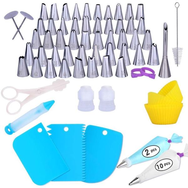 

baking & pastry tools 78-piece set decorating cake decoratingpastry bag tips nozzle