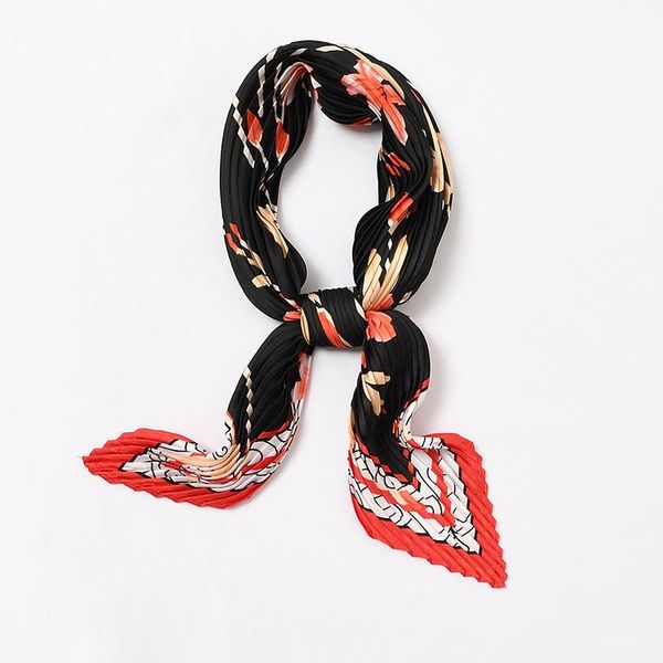 

scarves spring floral silk scarf small bright bandana office lady design neck headband [3999], Blue;gray