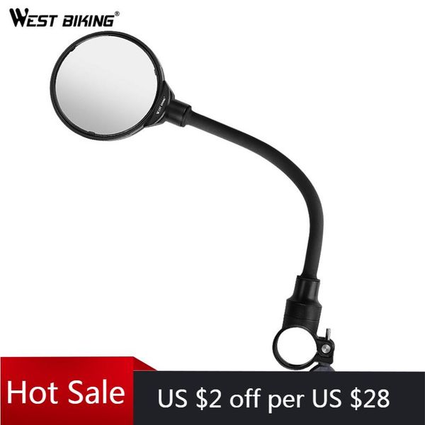 

bike groupsets round rearview mirror bicycle handlebar wide range back sight hose glass 360 adjustable road mtb cycling
