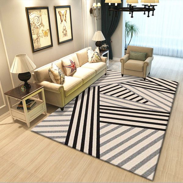 

living room coffee table carpet office el modern thickened simple beoom floor mat floating window