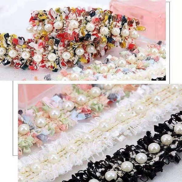 

bag parts & accessories dress decoration handmade diy skirt curtain and other fabrics flower lace, Black