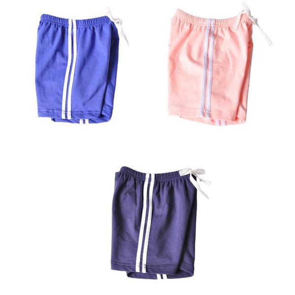 

shorts sports for boy summer soft cotton short baby girls children loose waistband pants clothing toddler teen clothes, Black