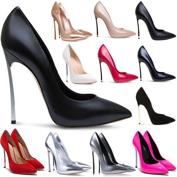 

dress shoes women stiletto thin high heel pumps pointed toe evening party fashion bridals ball spring lady heels 2-c-pu-1, Black