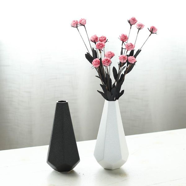 

vases modern black and white ceramic for living room deskdried flower vase dining table home decoration