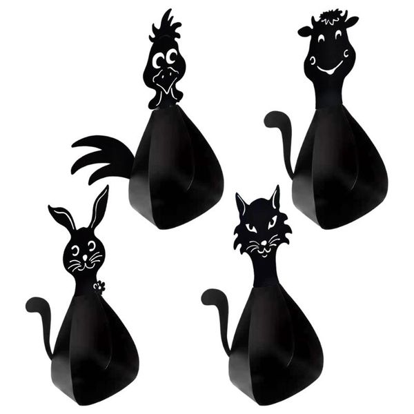 

tissue boxes & napkins cute metal standing or wall mounted figure toilet paper roll holder storage stand shelf bathroom decor