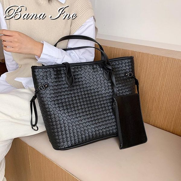 

evening bags large-capacity shoulder bag ladies casual shopping vegetable basket female fashion big woven lady handbag handba