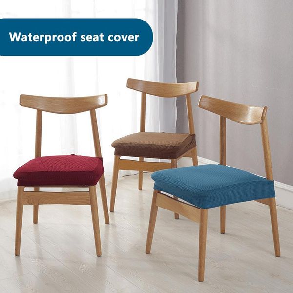 

chair covers 1/4/6 pcs plain dining elastic slipcover case banquet wedding stretch for el soft cover room