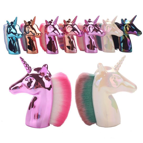 

dressing unicorn tool beauty blush makeup remy martin manicure soft powder brush