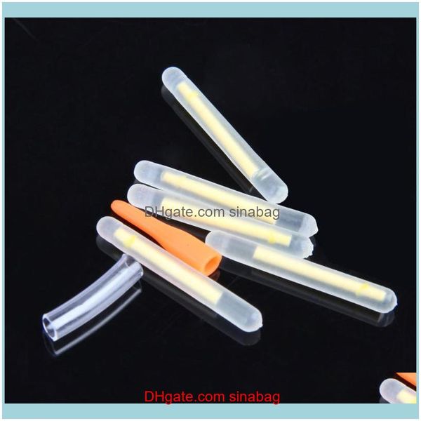 

sports & outdoorsportable luminous fishing fluorescent lightstick light night float clip on dark glow supplies 25mm/37mm aessories drop deli