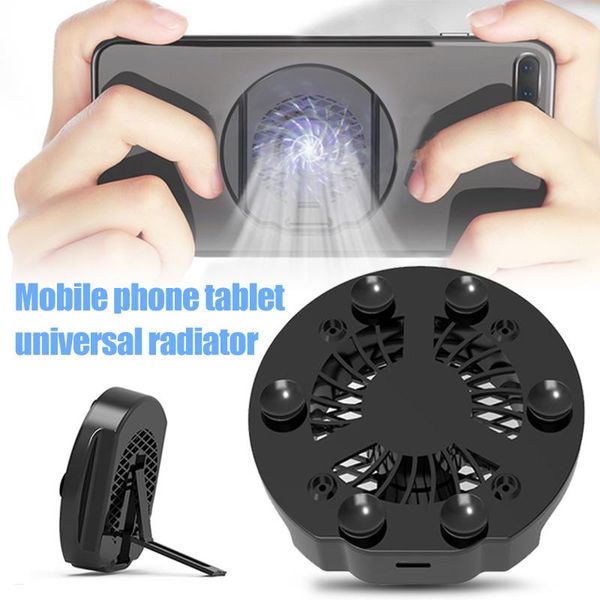 

cell phone mounts & holders foldable mobile cooler cooling support holder bracket with fan radiator for smartphone tablet vh99