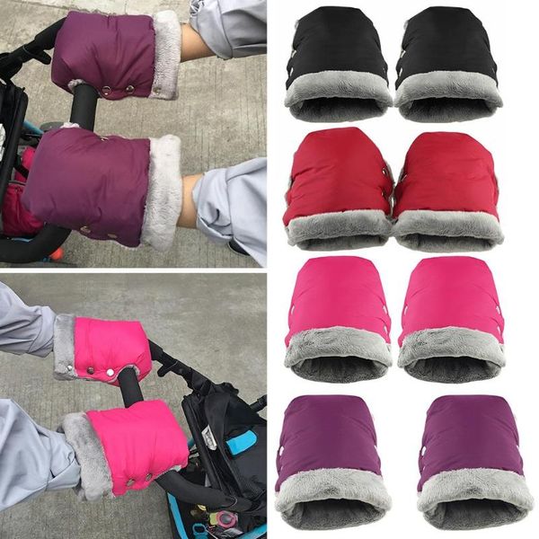 

stroller parts & accessories winter warm gloves pushchair hand muff waterproof pram accessory mitten kids baby buggy clutch cart thick