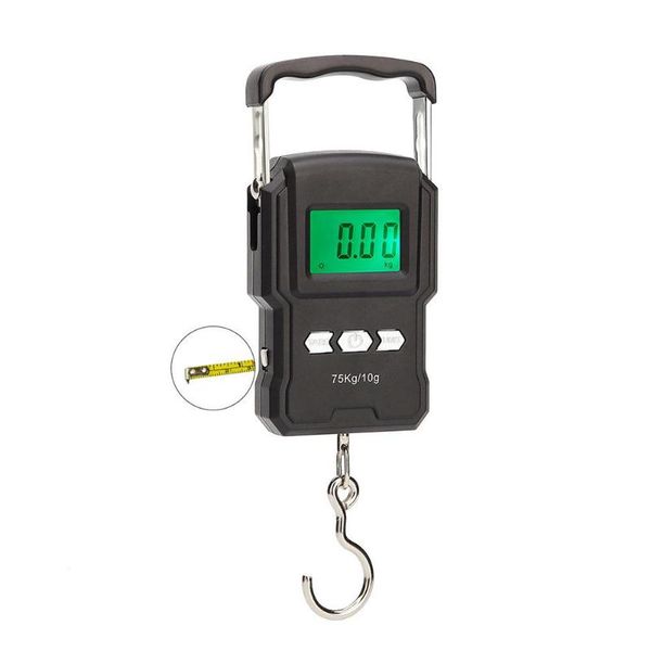 

fishing hooks outdoor scale 165lb/75kg digital hanging hook jig head feeder anzol