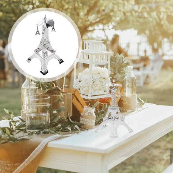 

candle holders 1pc eiffel tower tea wax candlestick metal dinner cup holder