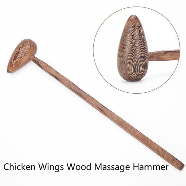

full body massager chicken wings wood massage hammer handle small beating meridian bamboo acupoint therapy relaxation stick
