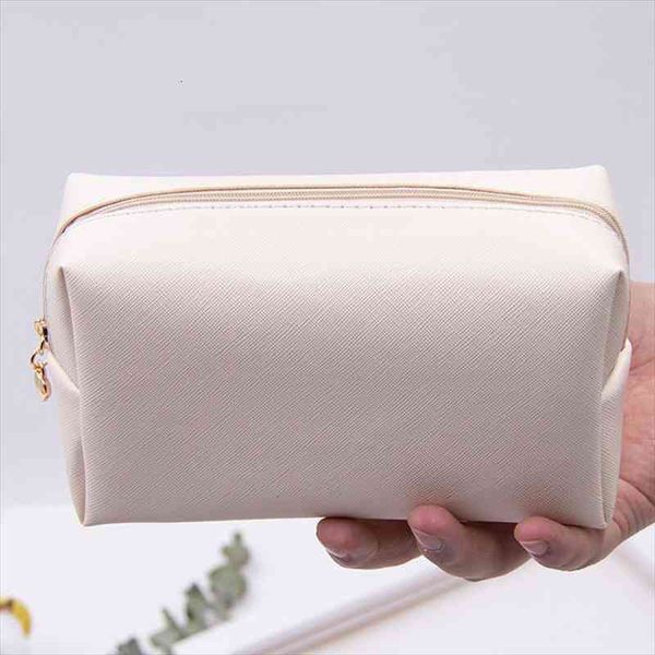 

girls cute pink cosmetic bag pu leather makeup handbag women travel toiletry storage pouch waterproof organizer make up case