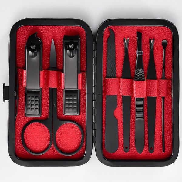 

nail art kits 8/10/15/18 pcs/set stainless steel clippers foot trimming tool set beauty manicure dead skin cut pedicure
