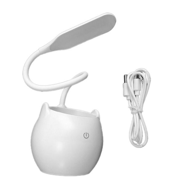 

table lamps led charging desk lamp eye protection learning children's college student dormitory small bedroom bedside