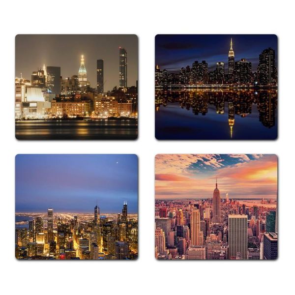 

mouse pads & wrist rests usa york city keyboards mat rubber gaming mousepad desk pad protect game officework non-slip lapcushion