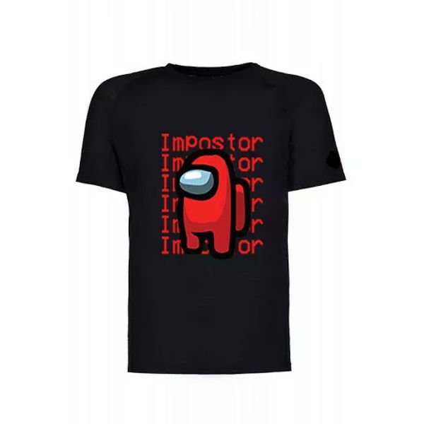 

t-shirt black impostor among us shirt internet gaming shirt game twitc, White;black