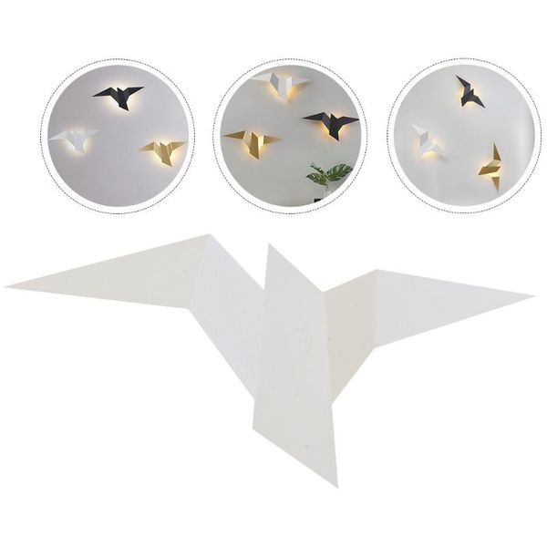 

wall lamp 1pc decorative flying bird light bedroom bedside (warm light)