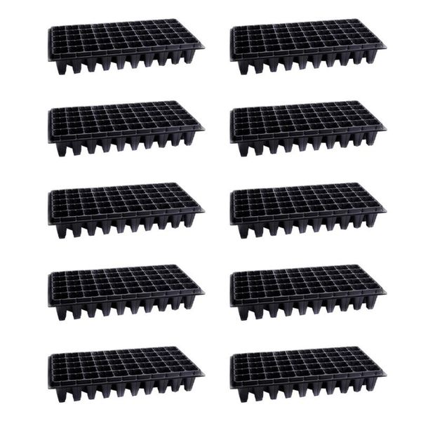 

planters & pots 10pcs 50 cell germination starter trays garden planting