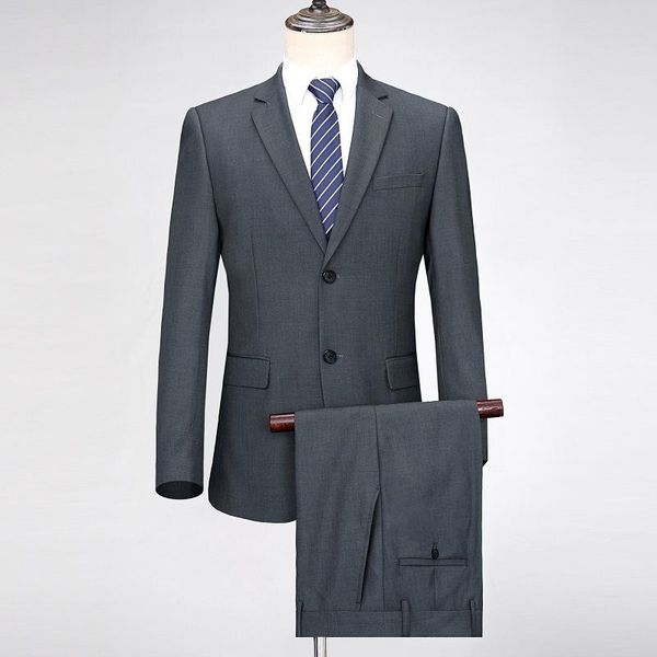 

men's suits & blazers suit autumn middle-aged dad's business groom's wedding dress coat, White;black