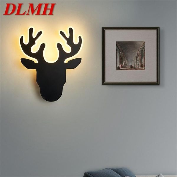 

wall lamp dlmh nordic contemporary creative sconces simple led indoor light for home living room
