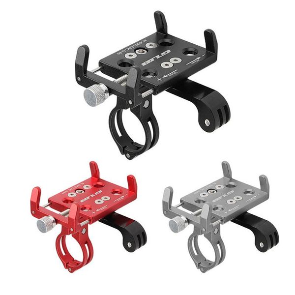 

cell phone mounts & holders gub g-89 aluminum alloy bike holder with action camera interface bicycle motorcycle handlebar mount for