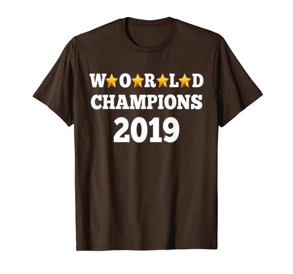 

usa-women-soccer-world-champions-2019-4-stars t-shirt, White;black