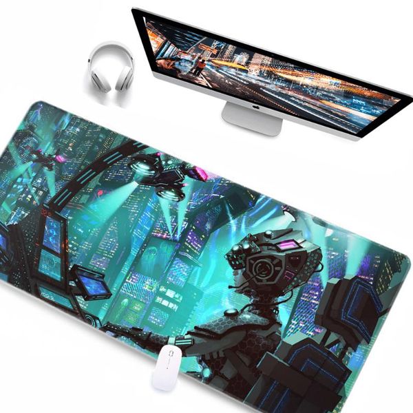 

mouse pads & wrist rests mousepad mat gamer pad keyboard desk table carpet mausepad for computer lapanime mecha mechanical
