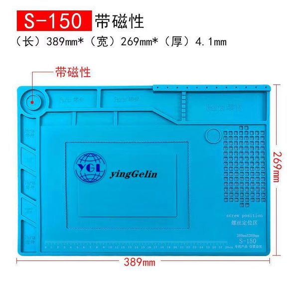 

s180 s150 esd heat insulation working mat heat-resistant soldering hand repair tools insulator pad maintenance cell phone repairing