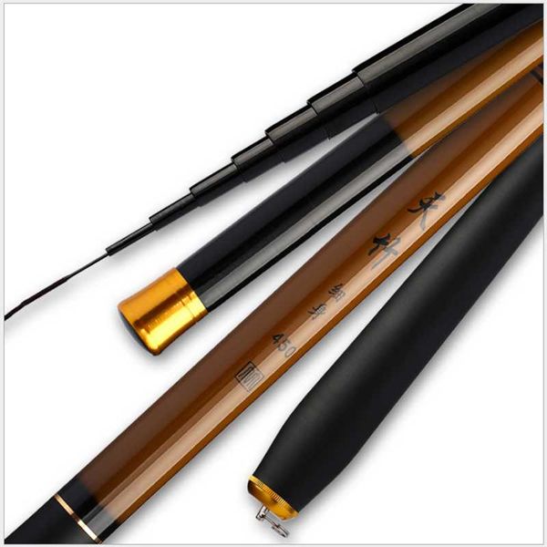 

boat fishing rods super light hard carbon fiber hand rod 2.7m/3.6m/3.9m/ 4.5m/5.4m/6.3m/stream