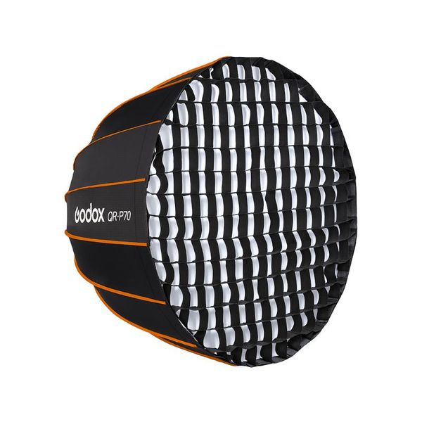 

continuous lighting ggodox qr-p70 70cm qr-p90 90cm qr-p120 12cm quickly release parabolic deep softbox honeycomb grid for bowens mount studi