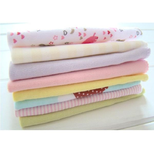 

towels & robes 100% cotton born baby saliva towel nursing boys girls washcloth handkerchief drop kf011