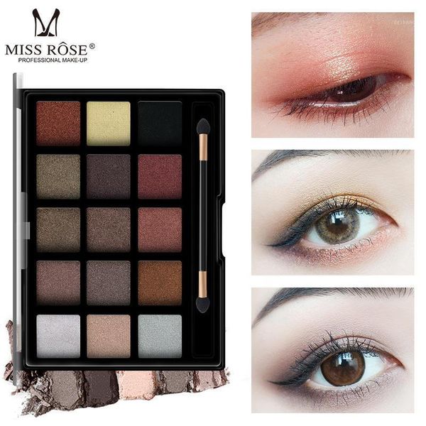 

color matte shimmer eyeshadow pressed powder contour palette cosmetics makeup1