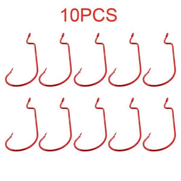 

fishing hooks hook high carbon steel wide gap crank offset fishhook for soft worm lure bass barbed carp pesca iscas fish