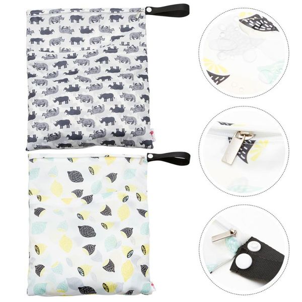

zipper diaper organizer lightweight wet dry bag practical bags