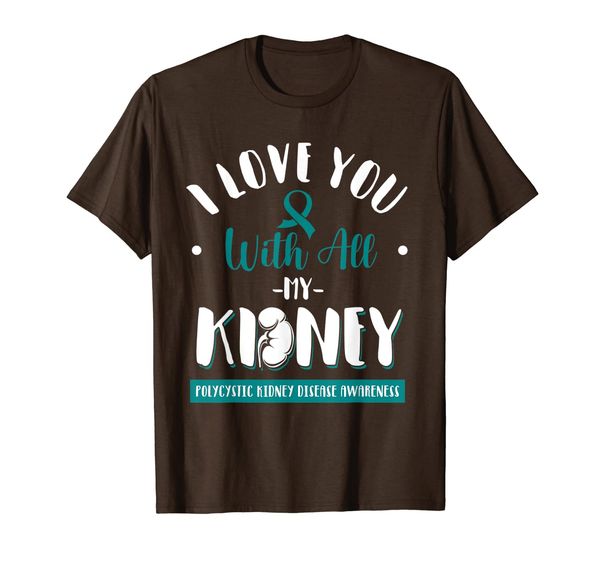 

polycystic kidney disease shirt pkd awareness support, White;black
