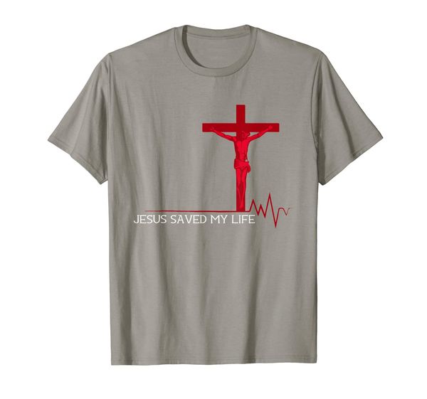 

Jesus Saved My Life Christian T-Shirt, Mainly pictures