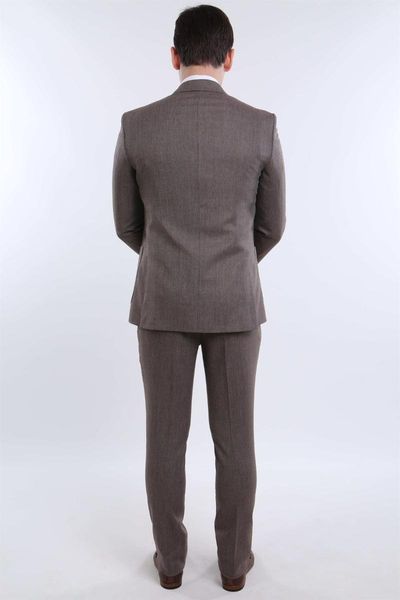 

men's jackets slim fit vest brown suit, Black;brown