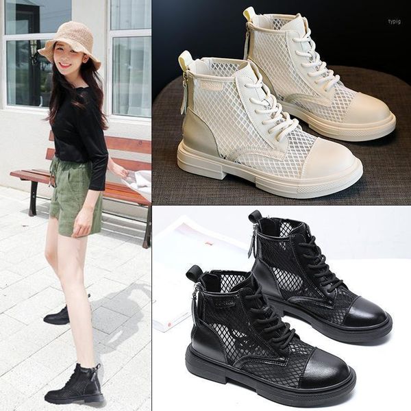 

boots koovan women's zipper shoes summer black handsome mesh breathable women motorcycle ankle 1 h9qh