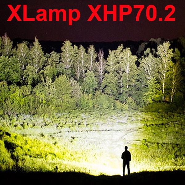 

xhp70.2 most powerful led torch xhp70 xhp50 18650 usb rechargeable hand lamp waterproof hunting lantern falsh light flashlights t torches