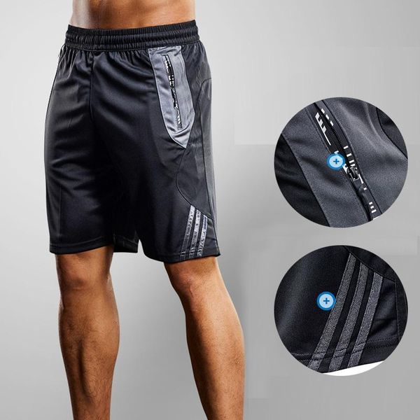 

quality sports running shorts for men jogging racing male tracks training athletics gym workout fitness zip drop, Black;blue