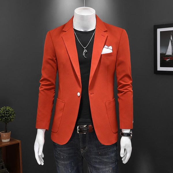 

men's suits & blazers plyesxale men blazer personality suit jacket korean fashion slim fit coat male casual mens q716, White;black
