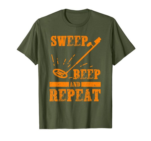 

Sweep Beep And Repeat | Cute Ore Finding Gift T-Shirt, Mainly pictures