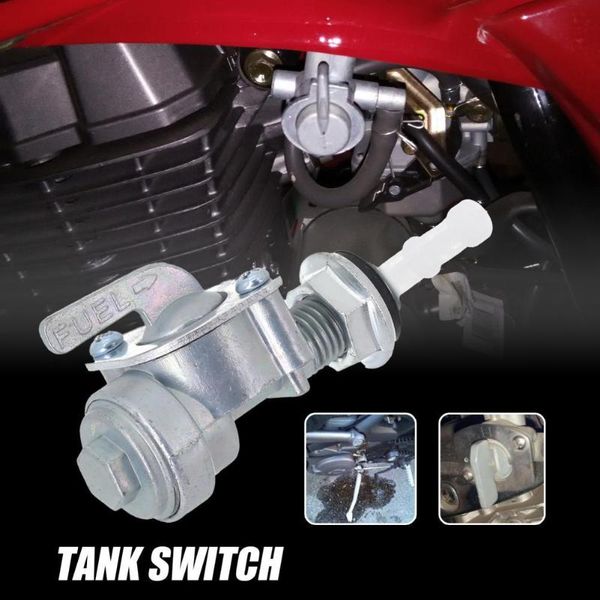 

motorcycle fuel system valve switch reliable anti-corrosive metal gas tank for dirt bike