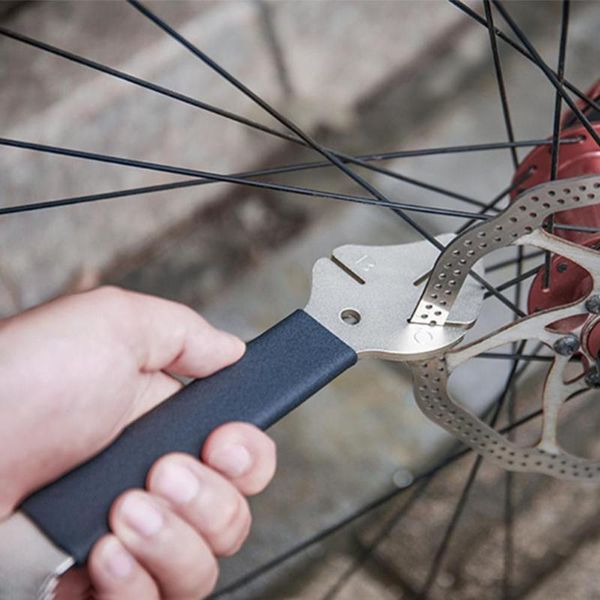 

tools bicycle disc brake tool wrench dual functions rotor caliper correction for mountain road mtb bike accessories