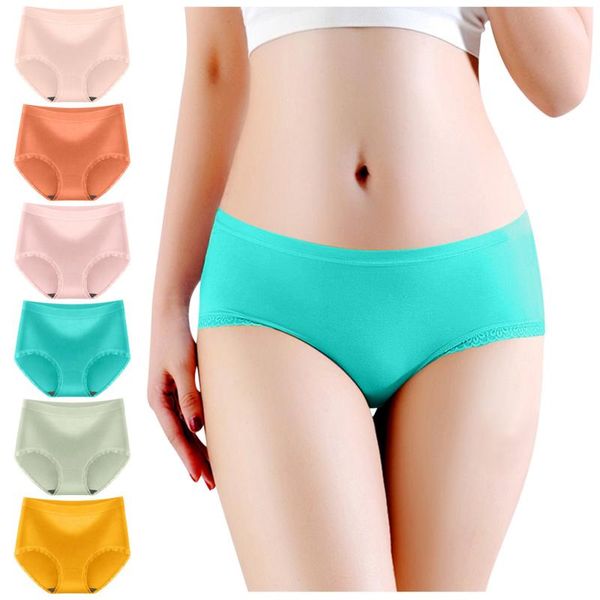 

women's panties summer ice silk women seamless solid colour underwear briefs underpants lingerie multicolor hipster intimates, Black;pink