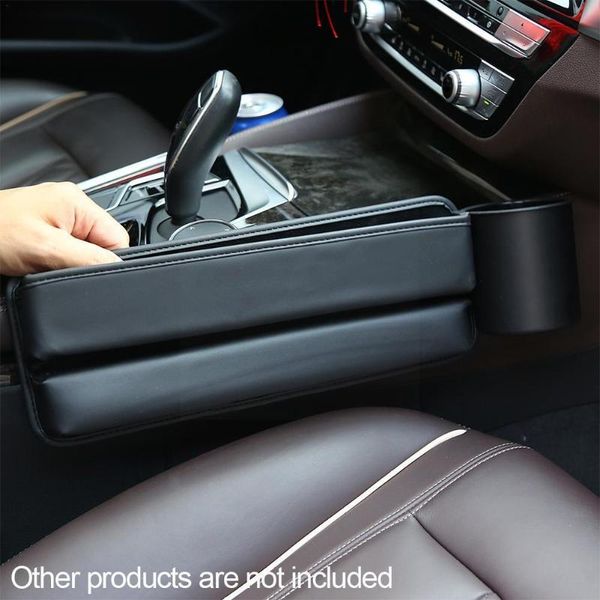 

car organizer storage box universal pocket phone slit catcher holder card u7p7